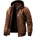 Men Slim Fit Leather Jacket